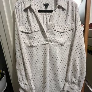 Ann Taylor Pink Diamond Blouse